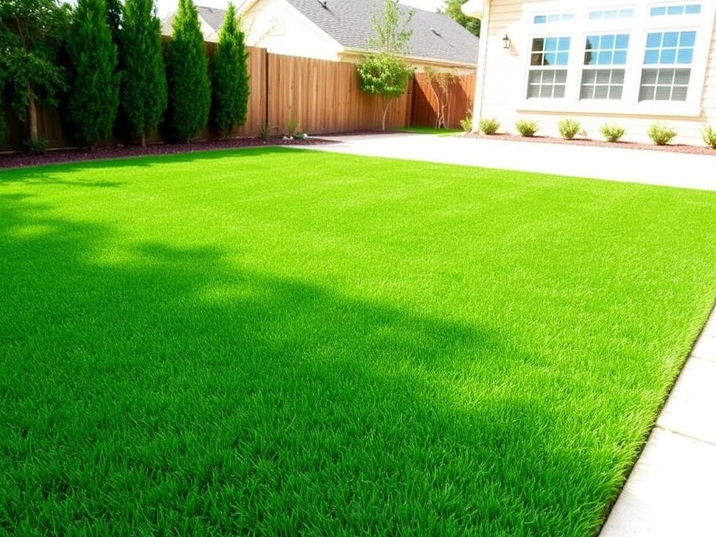 After: Pet-damaged backyard → pet-rated turf lawn